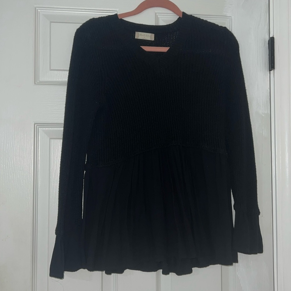 Black sweater